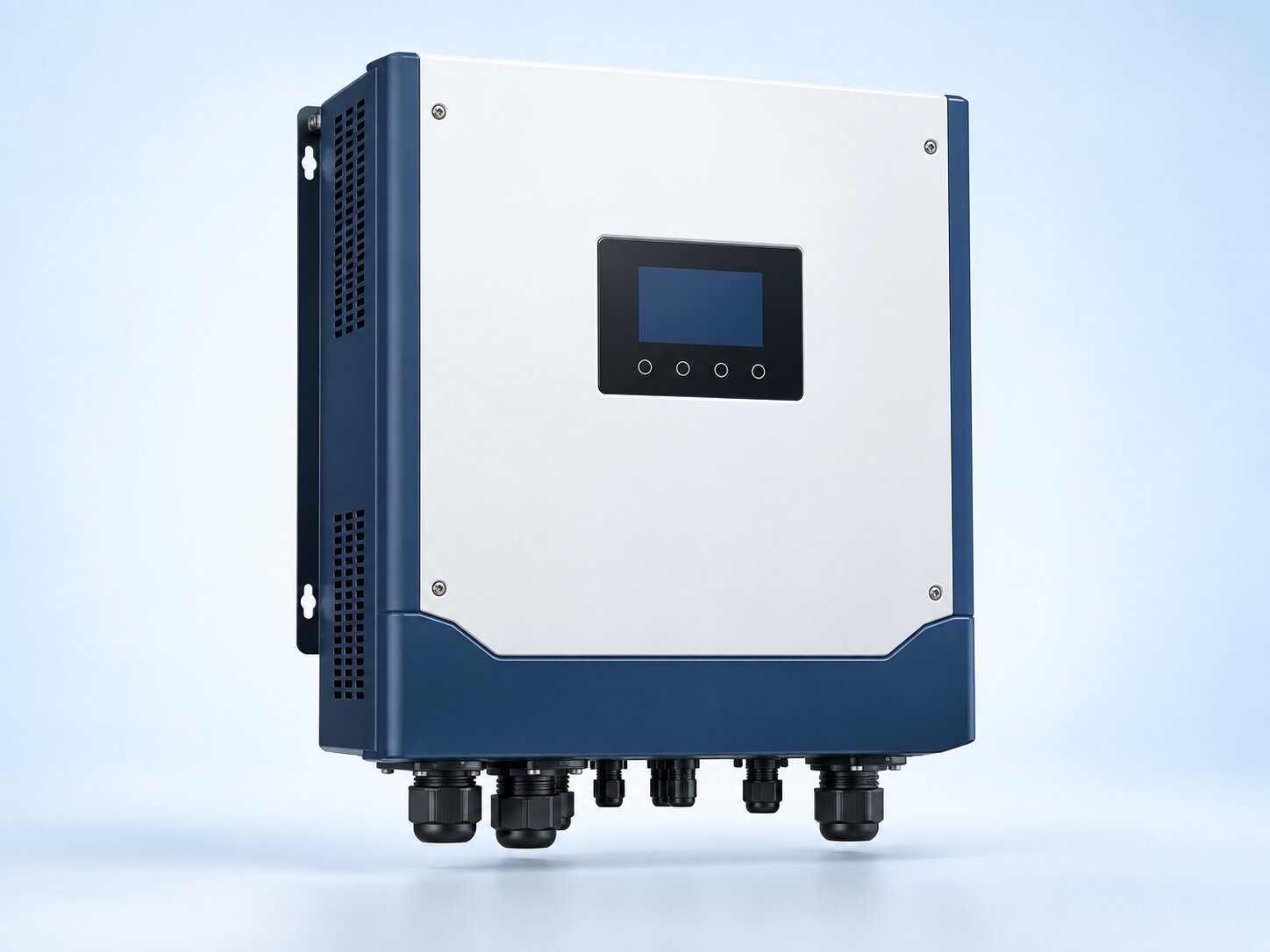 Illustration : Onduleur Solaire Hybride 3 kW à 50 kW
