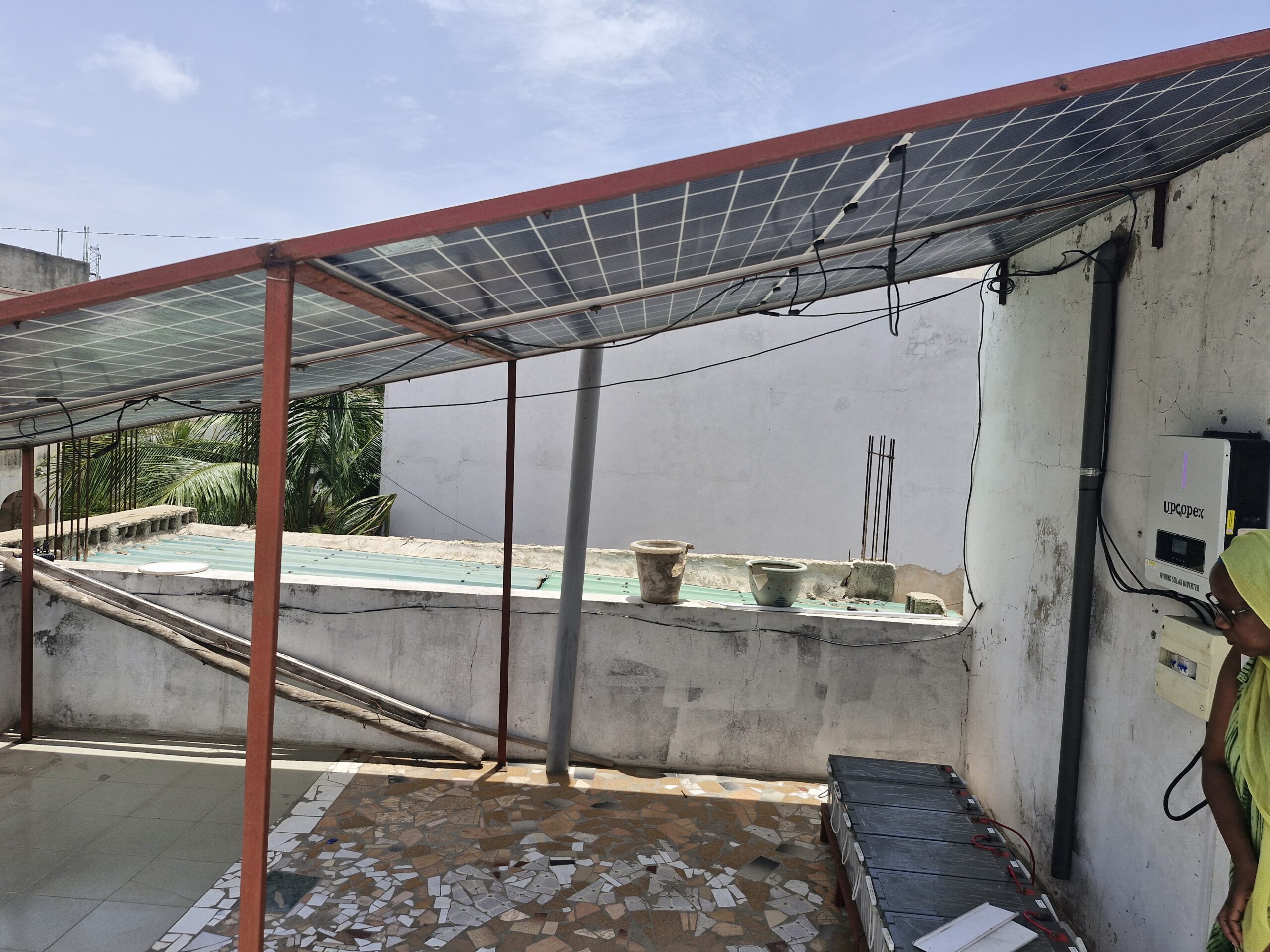Installation solaire chez des particuliers — photo 1